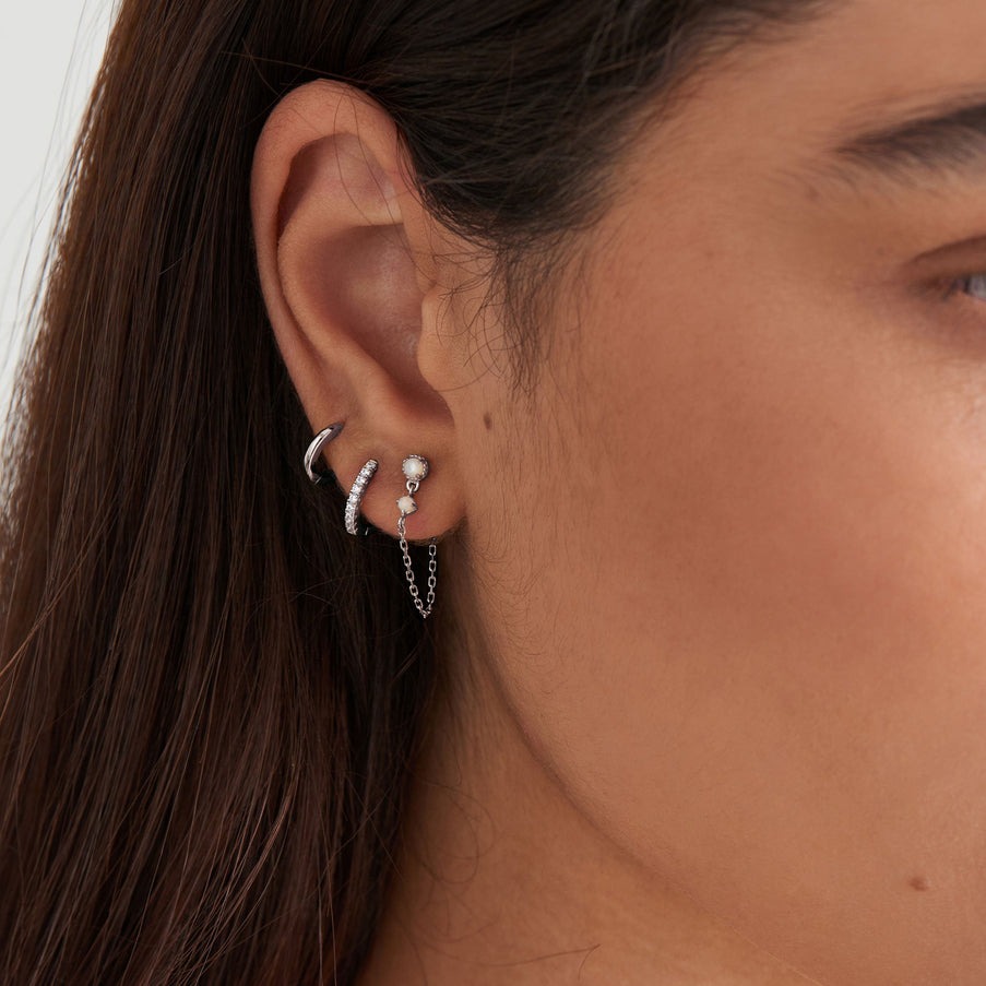 Ania Haie Sparkle Mini Hoop Earrings