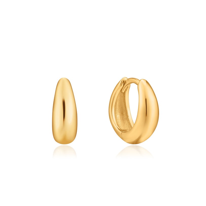 Ania Haie Luxe Huggie Hoop Earrings