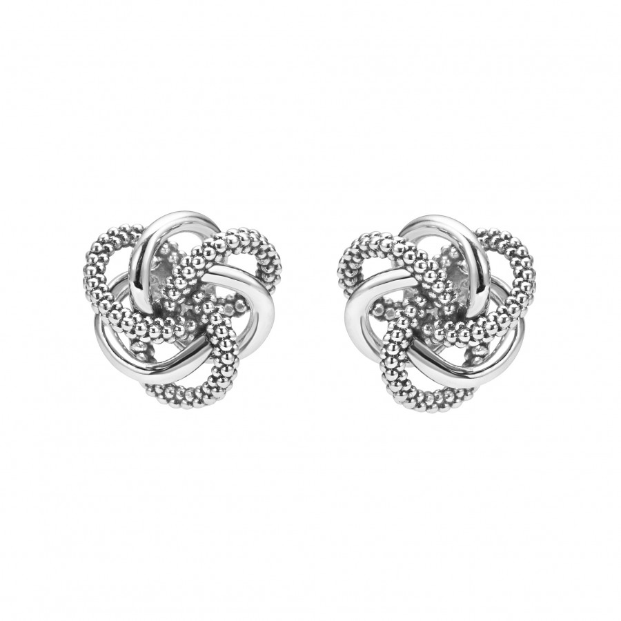 Lagos Love Knot Stud Earrings