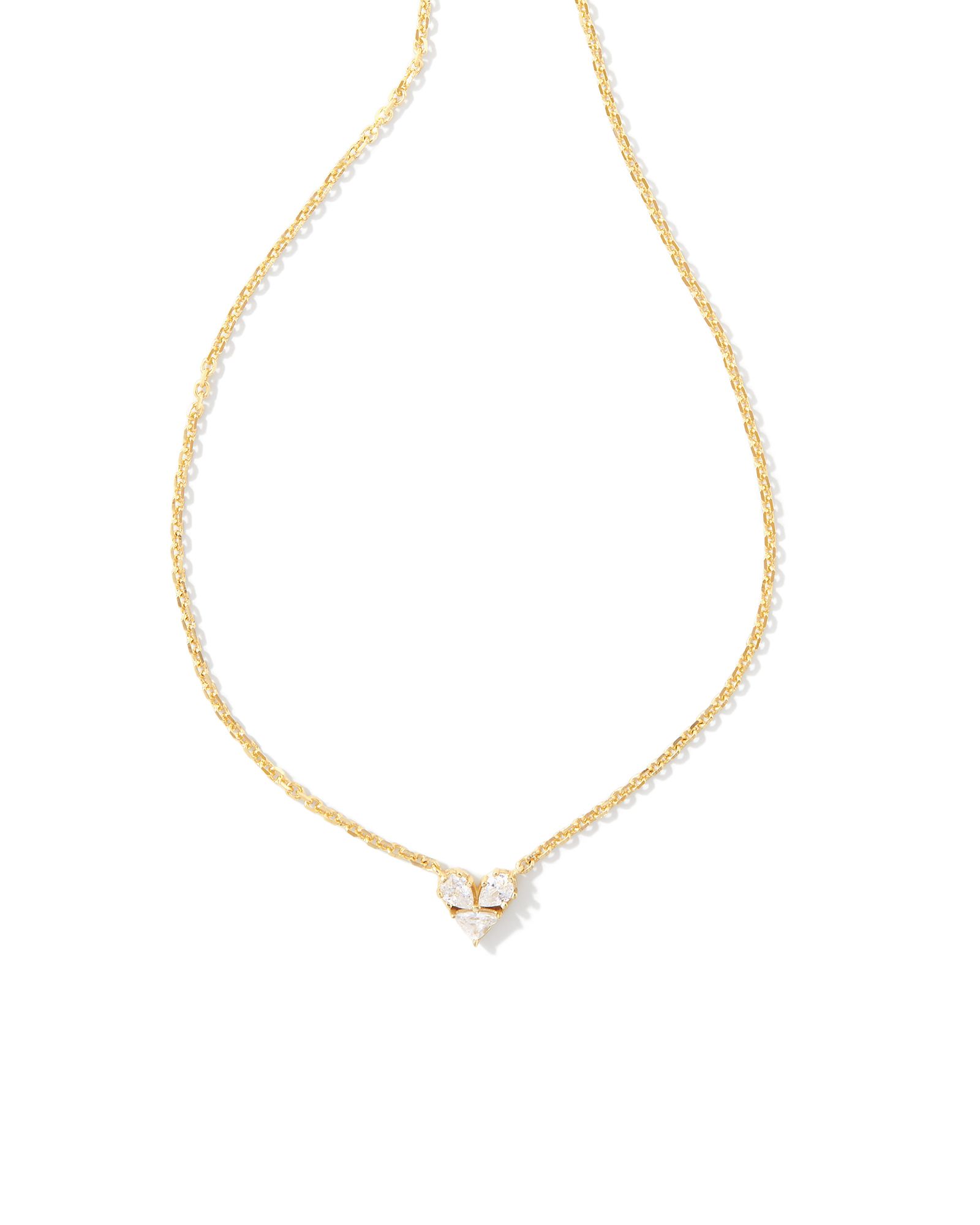 Kendra Scott Winter 2023 Katy Heart Short Pendant Necklace