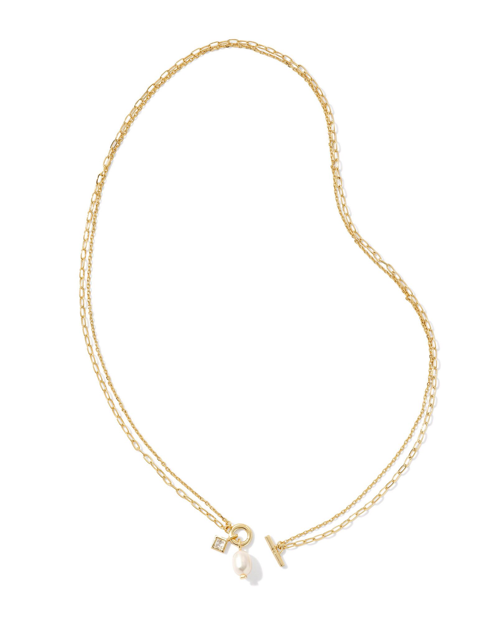 Kendra Scott Eve Multi Strand Pearl Necklace