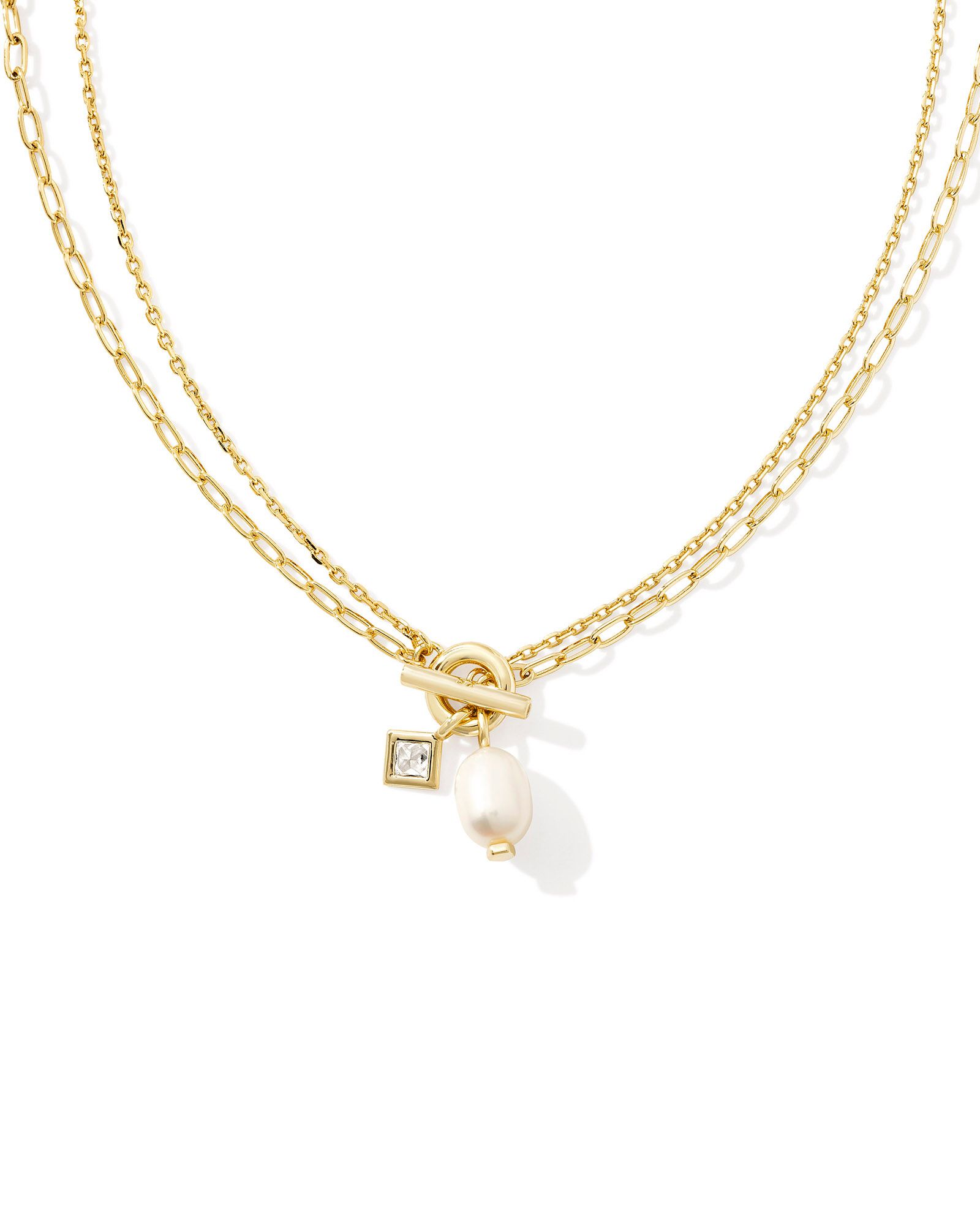 Kendra Scott Eve Multi Strand Pearl Necklace