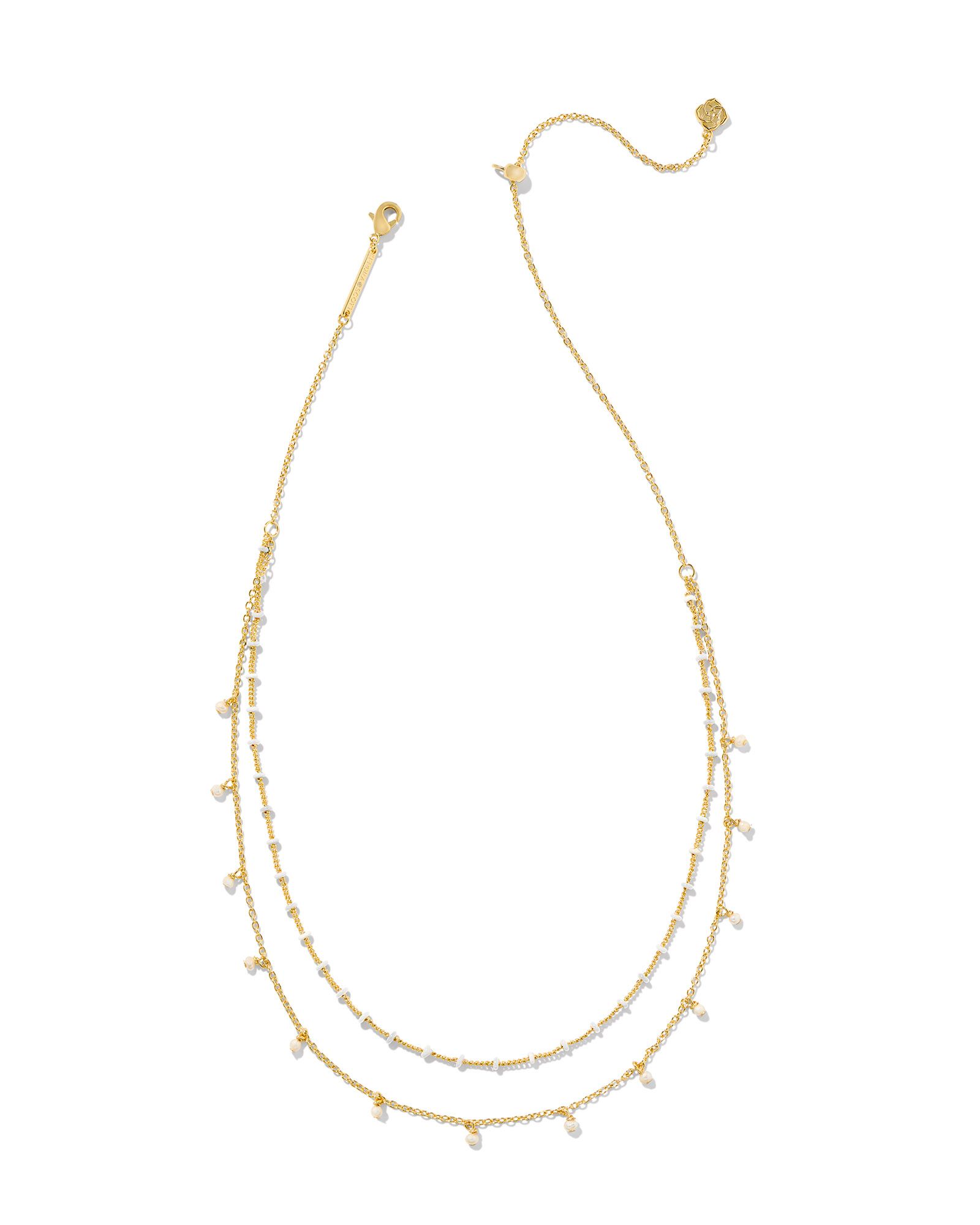 Kendra Scott Eve Multi Strand Pearl Necklace