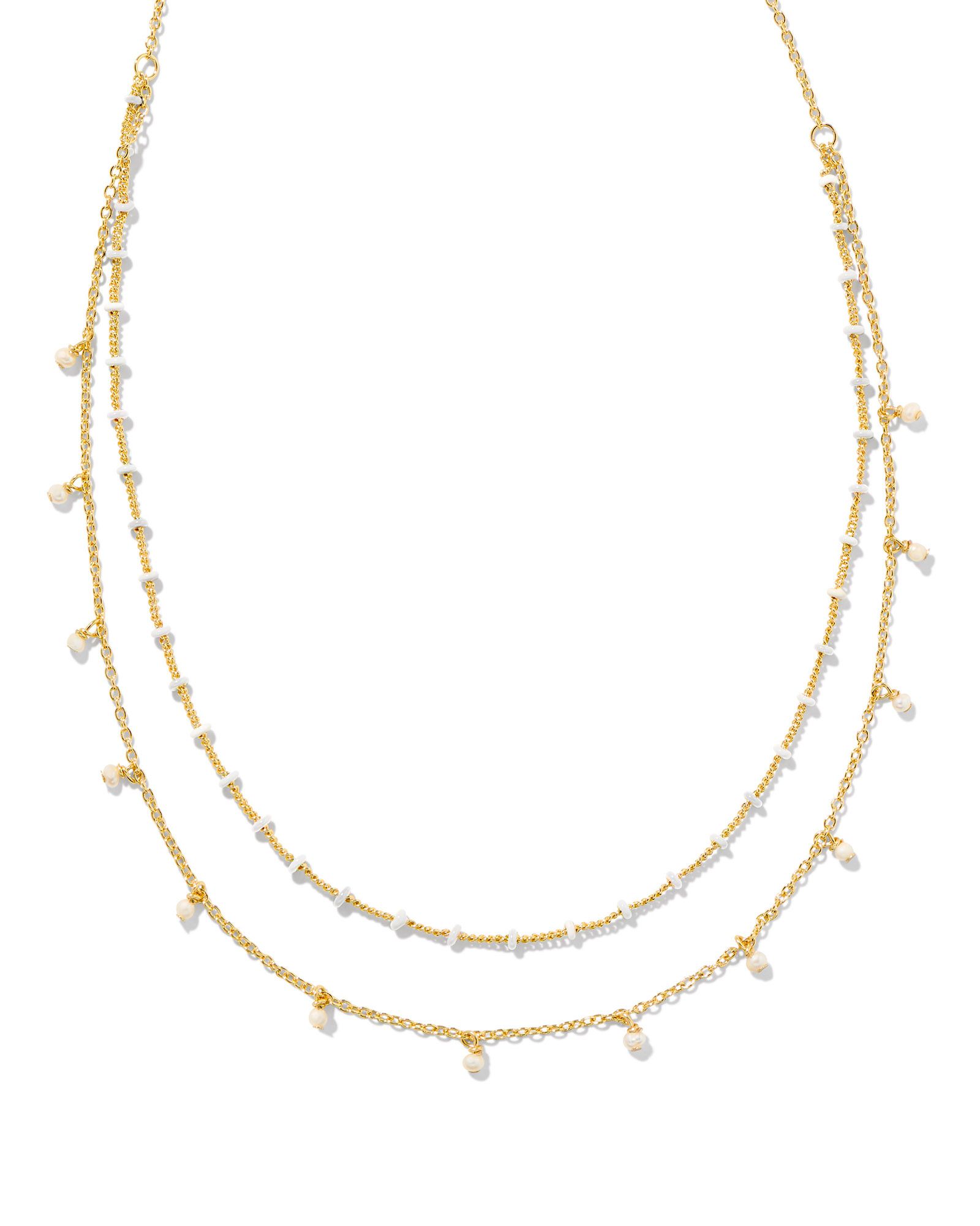 Kendra Scott Eve Multi Strand Pearl Necklace