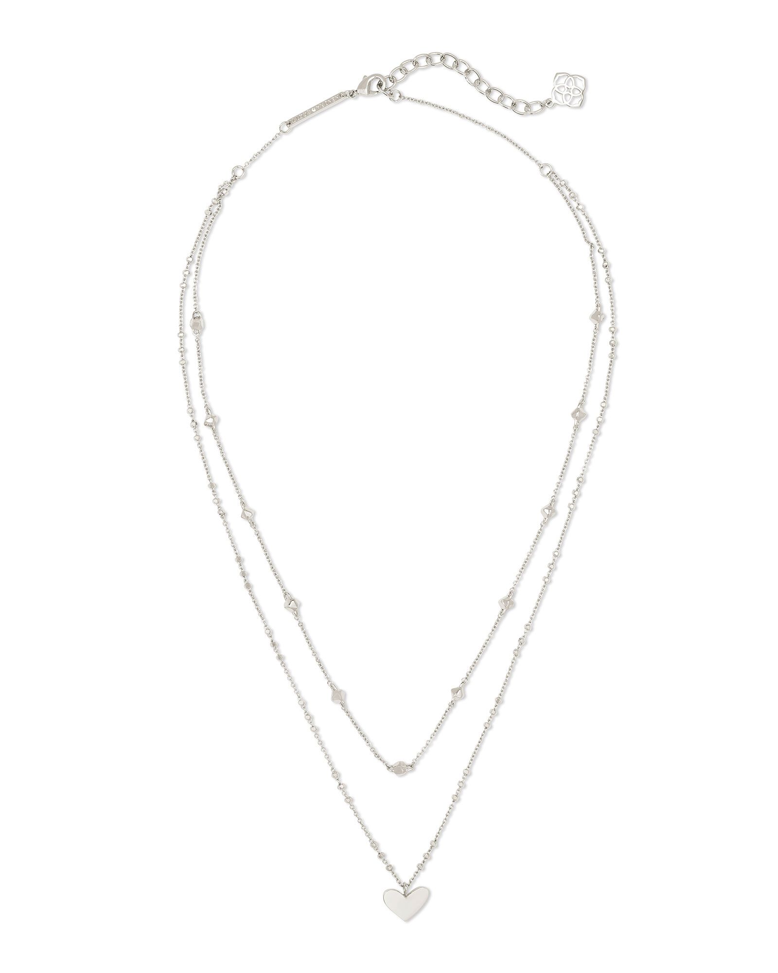 Kendra Scott Ari Heart Multi Strand Necklace