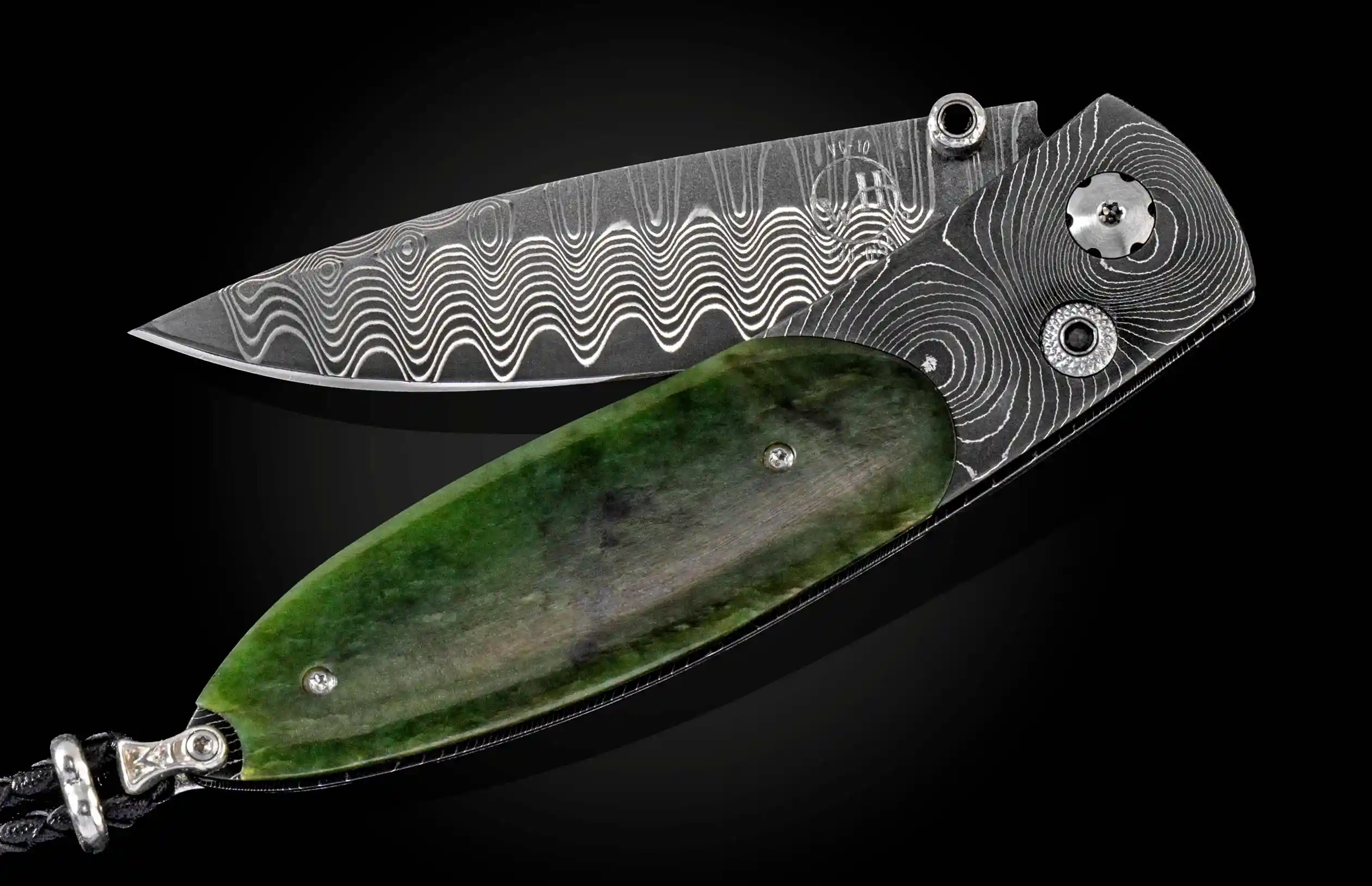 William Henry Jade Palace Folding Knife