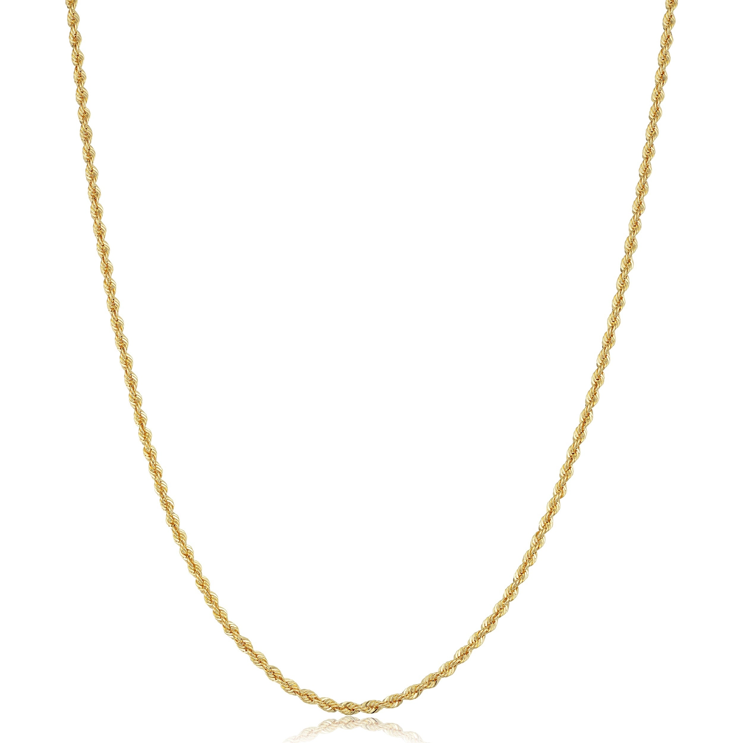 Aura By Martin Binder 2.5mm 22 Inch Solid Rope Chain