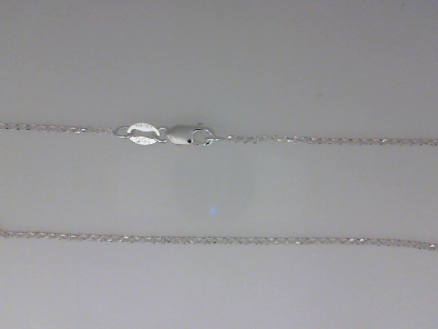 STERLING SILVER 18" 1.4MM ROLO CHAIN WITH A LOBSTER CLASP