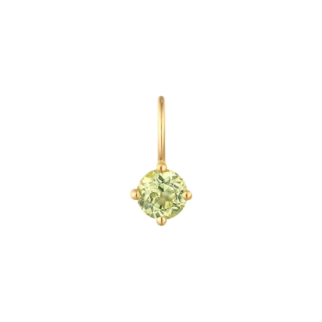 AURELIE GI "AUGUST" 14K YELLOW GOLD NECKLACE CHARM