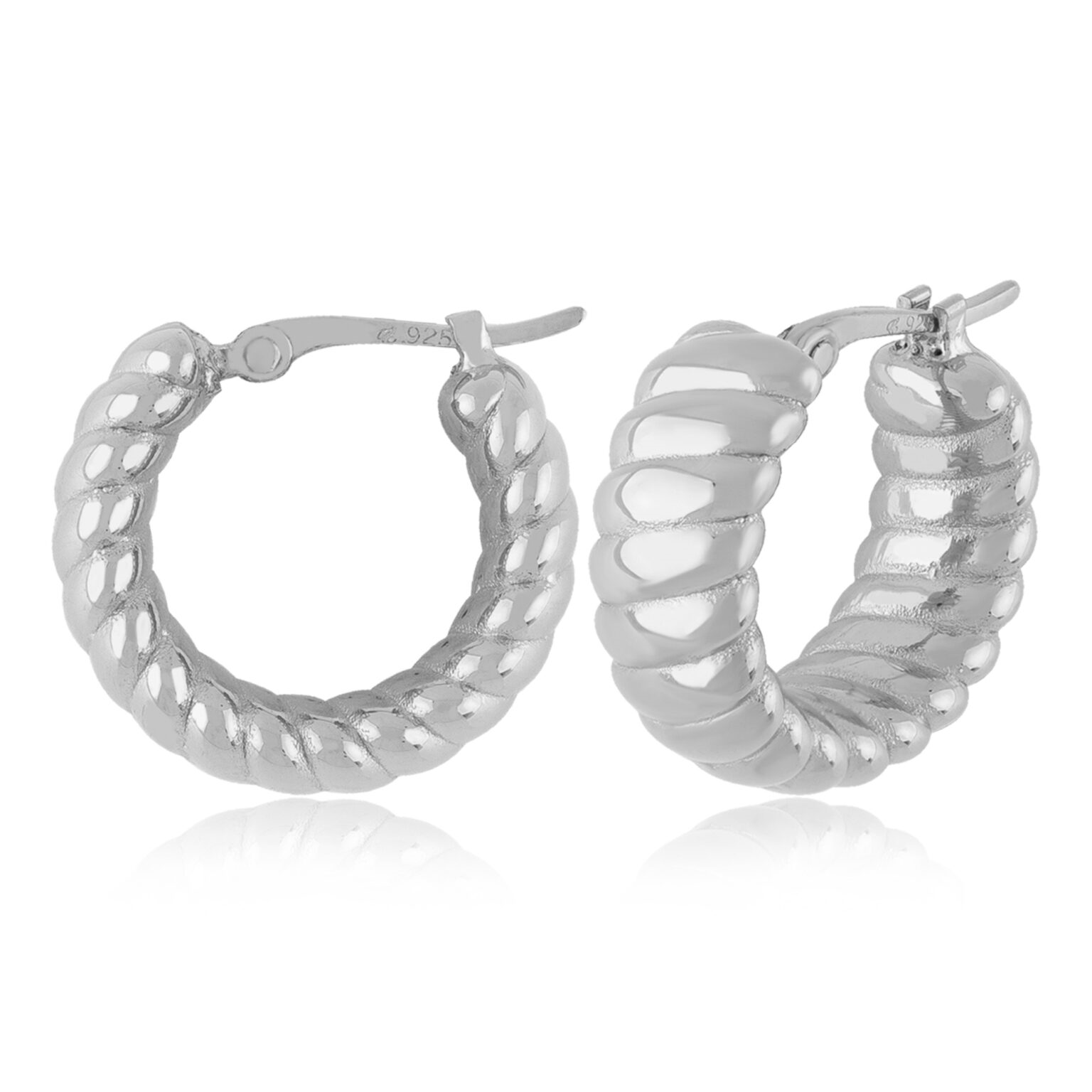 Sterling Silver Hoop Earrings