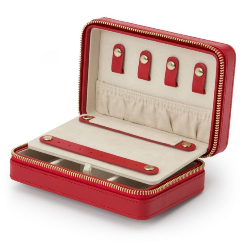 Palermo Zip Case In Red By Wolf