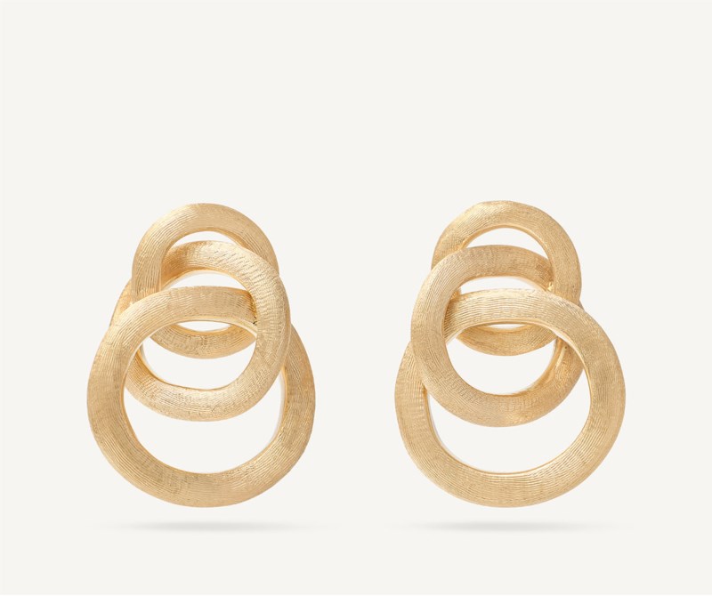 18k Yellow Gold Jaipur Gold Linked Earrings By Marco Bicego