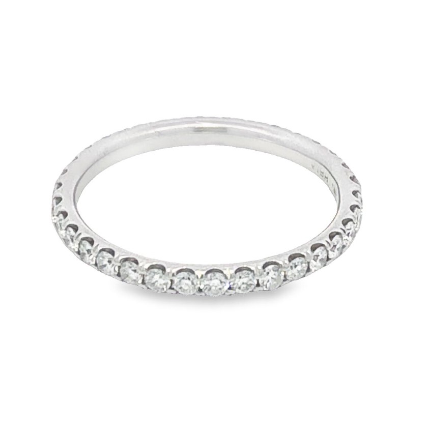 Romanza 14K White Gold Diamond Anniversary Band