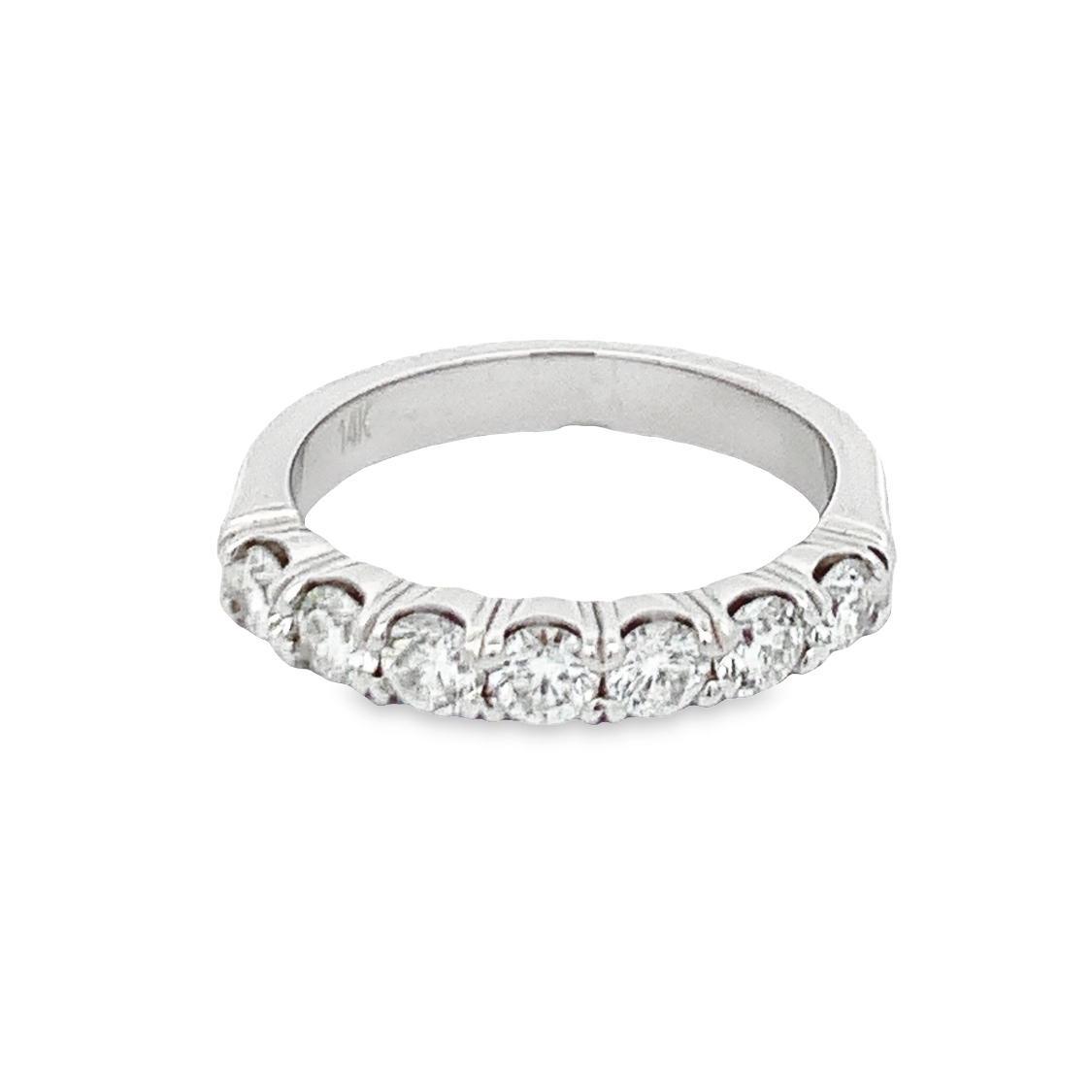 Romanza 14K White Gold Diamond Anniversary Band