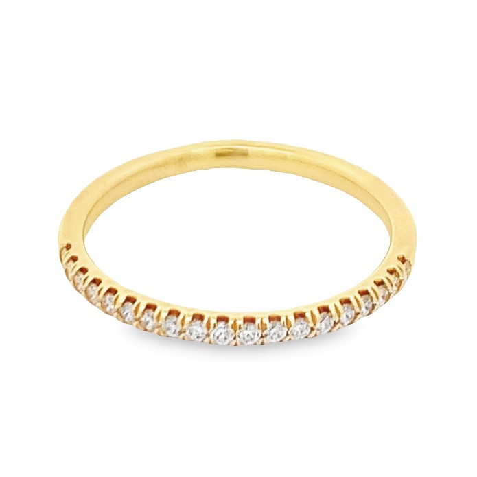 Romanza 14K Yellow Gold Half Anniversary Band