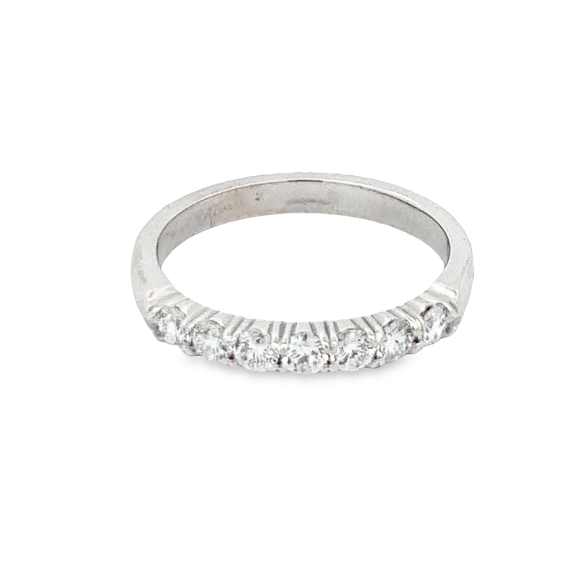 Romanza 14K White Gold Diamond Anniversary Band