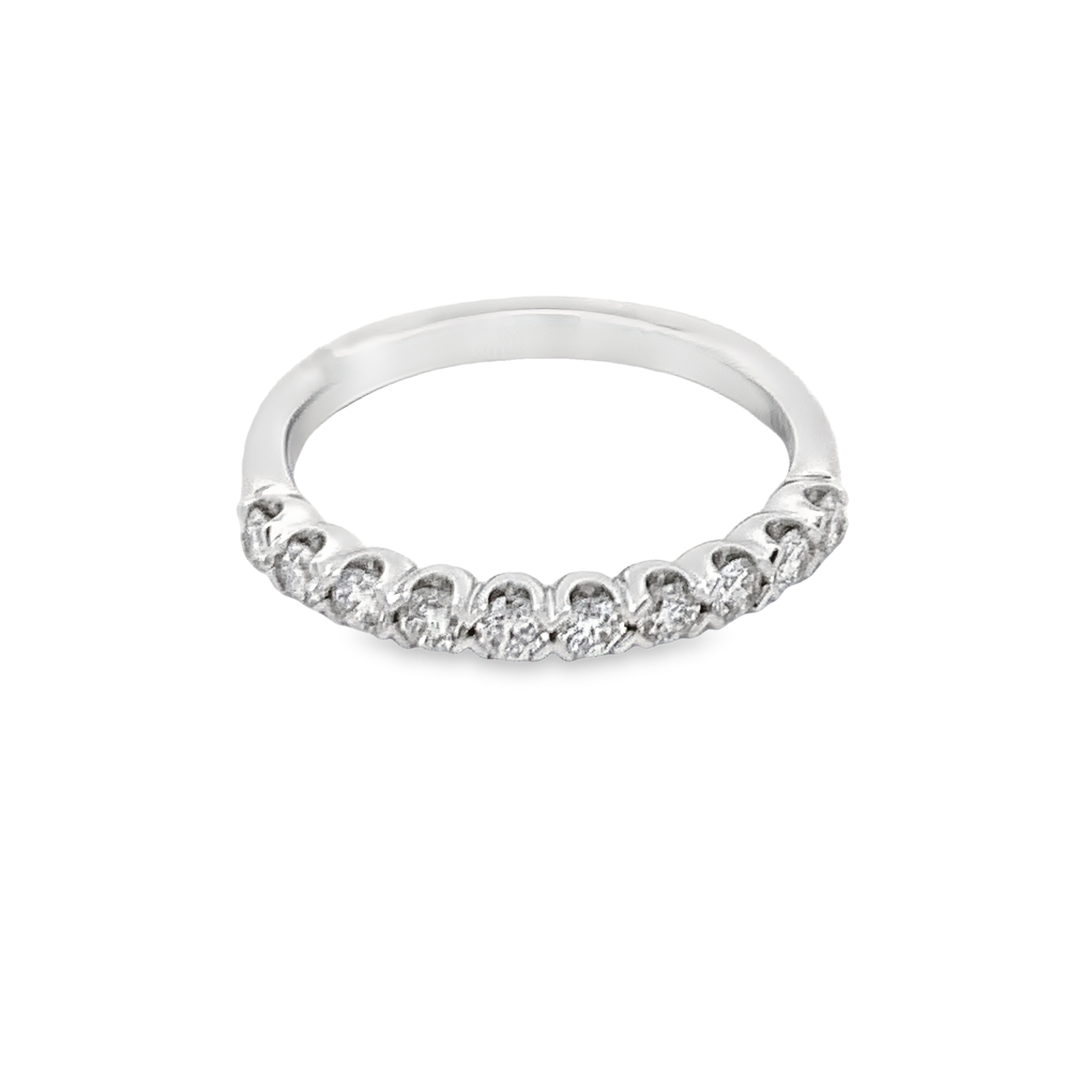 Christopher Designs 14K White Gold Anniversary Band