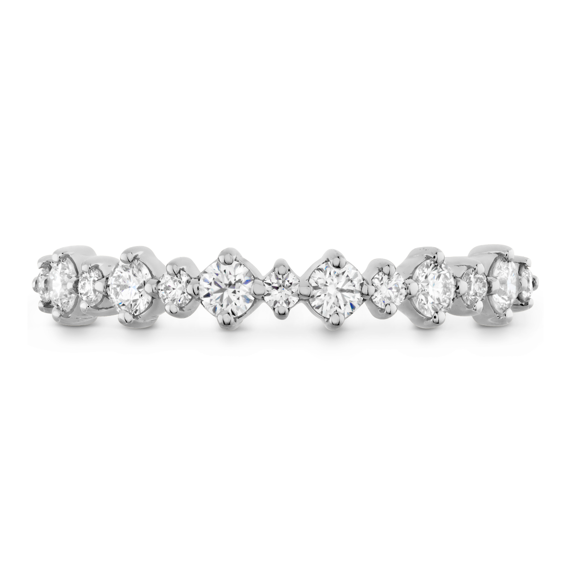 Hearts on Fire 18K White Gold Diamond Anniversary Band