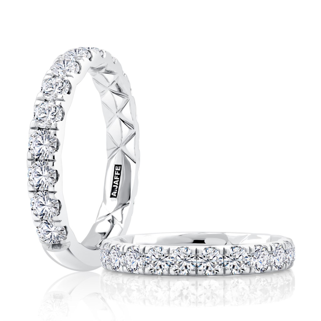 A.Jaffe Platinum Diamond Anniversary Band