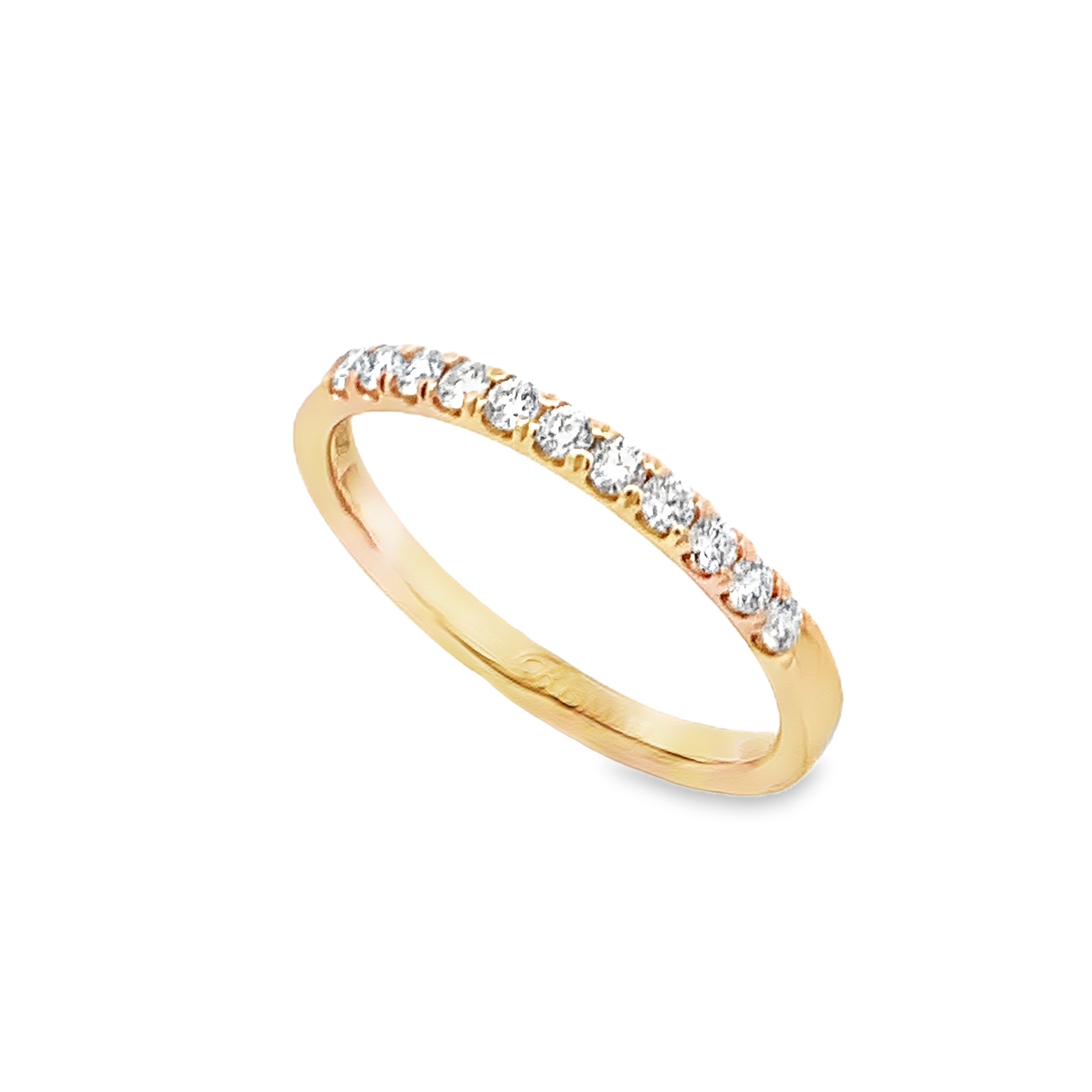 Romanza 14K Yellow Gold Diamond Anniversary Band