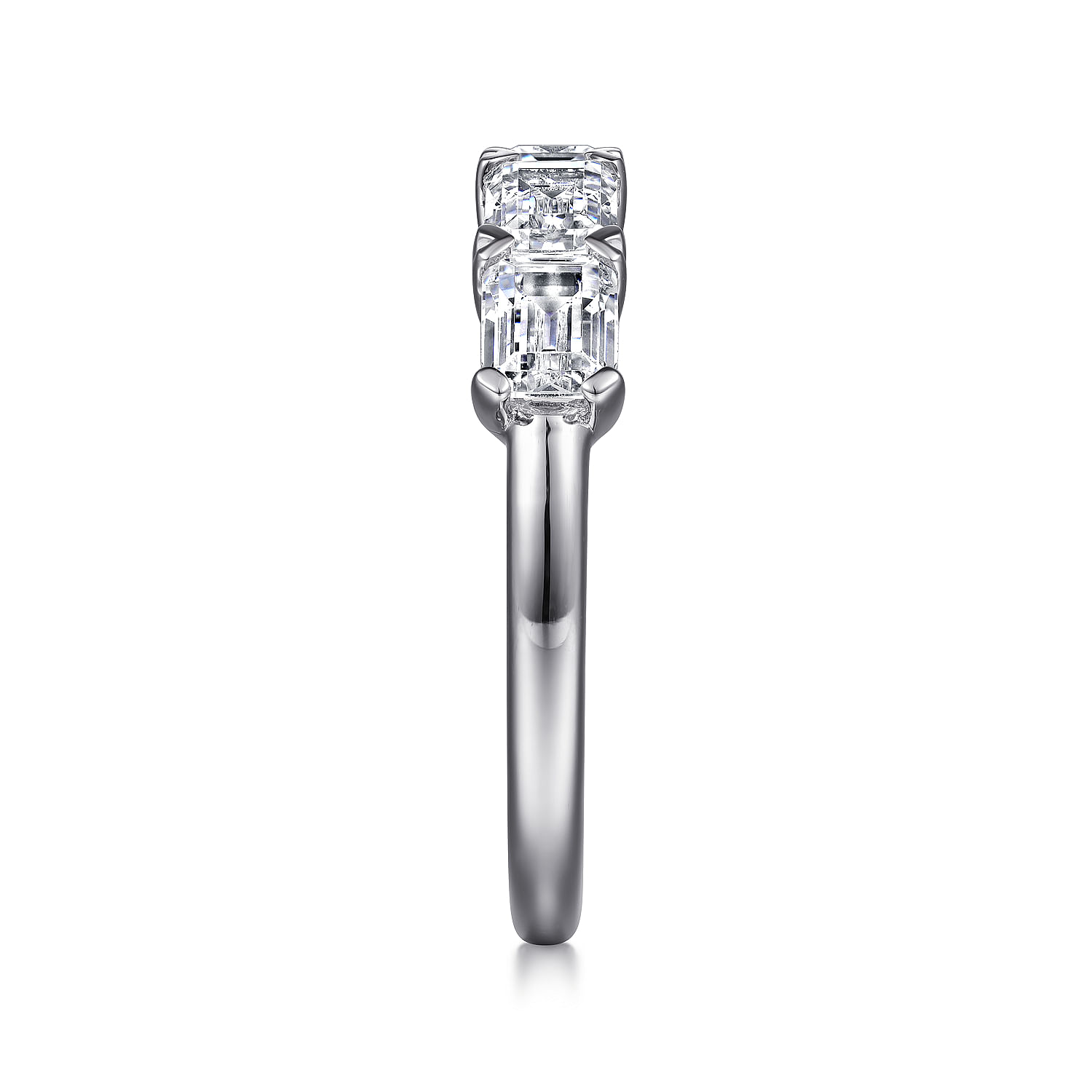 Gabriel & Co. 14K White Gold Diamond Anniversary Band