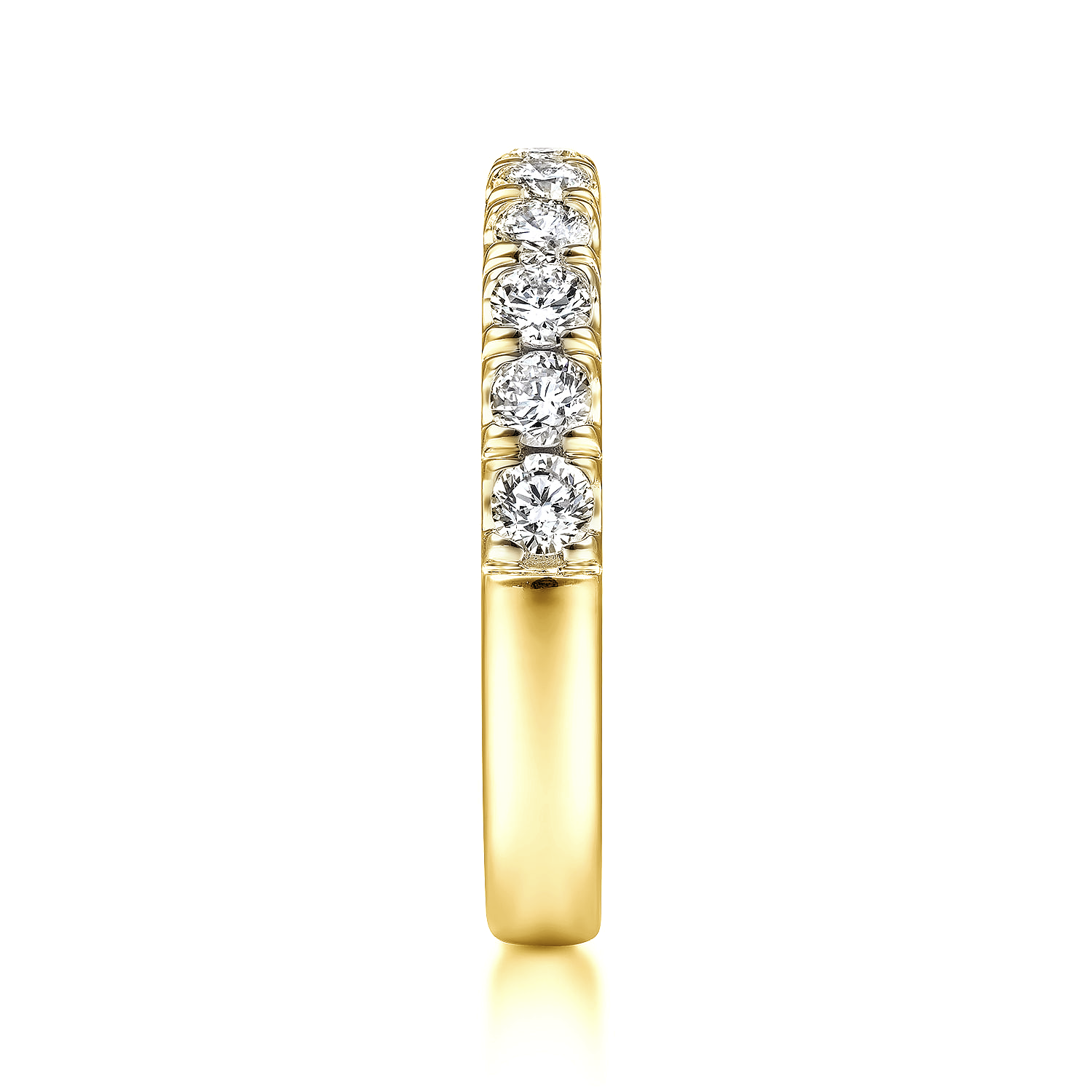 Gabriel & Co 14K Yellow Gold Anniversary Band