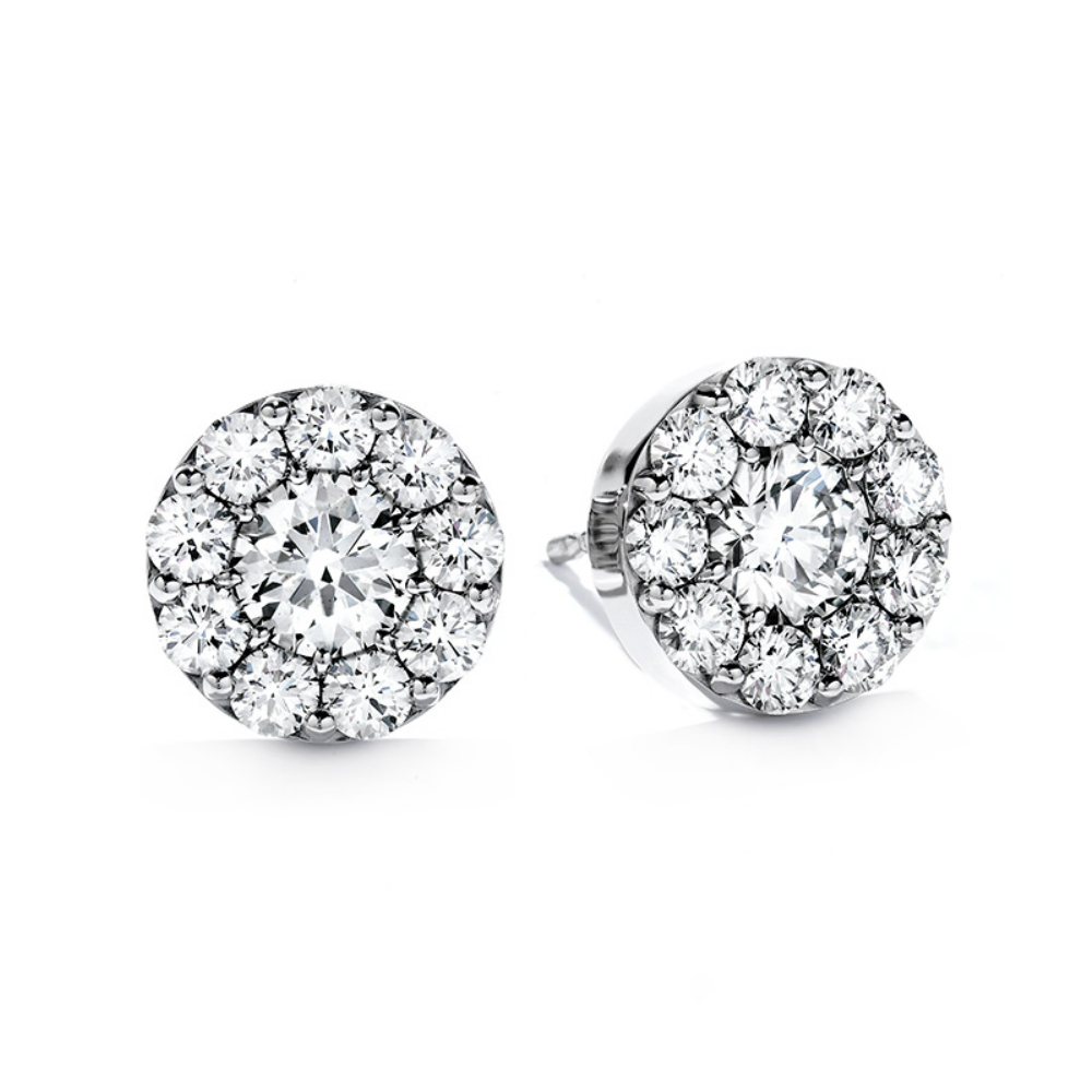 Hearts on Fire 18K White Gold Fulfillment Diamond Studs