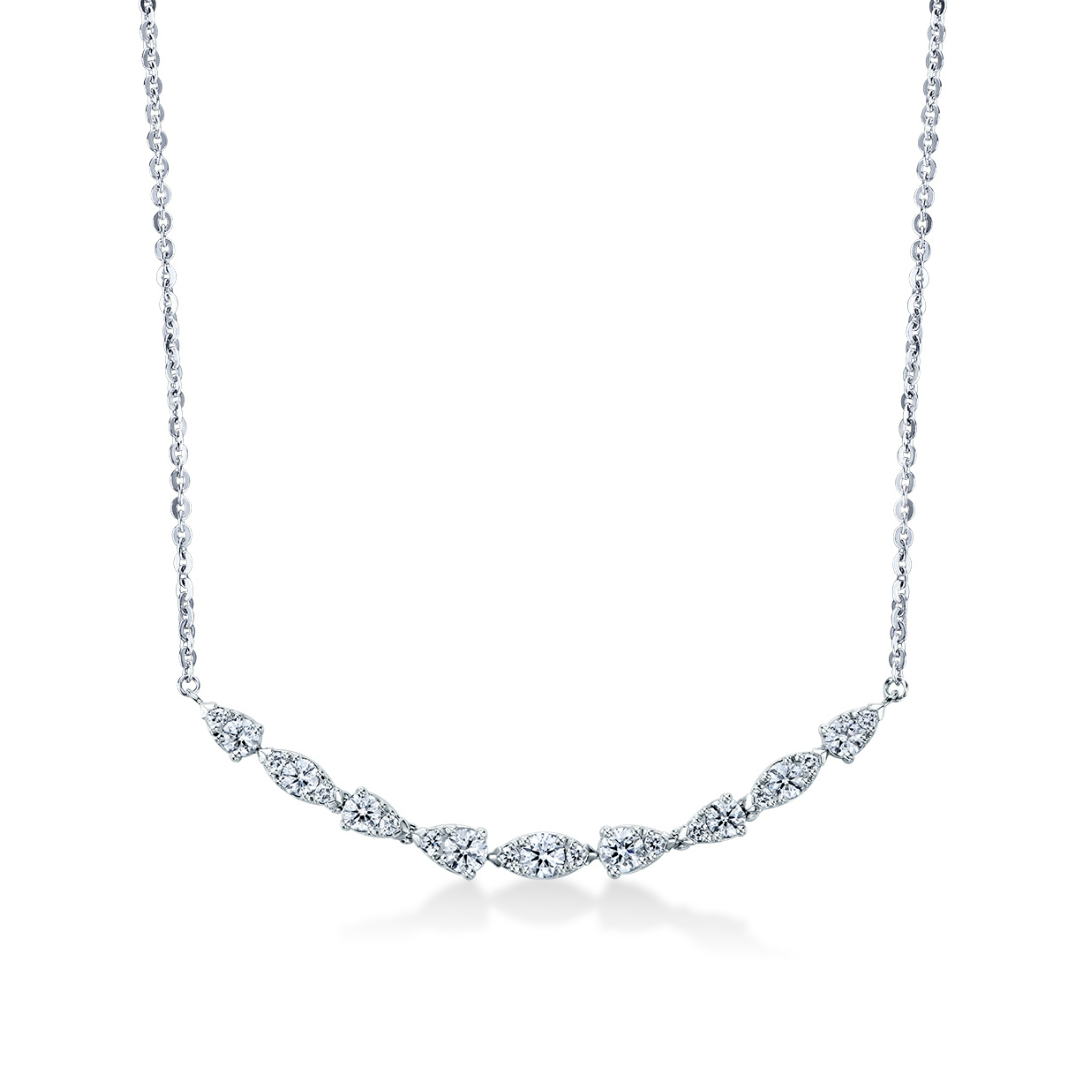 Hearts on Fire 18K White Gold Dewdrop Diamond Necklace