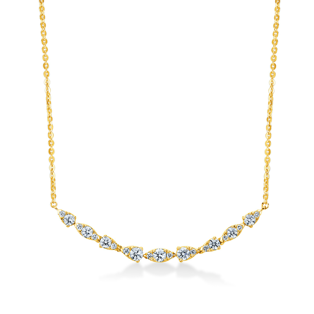 Hearts on Fire 18K Yellow Gold Dewdrop Diamond Necklace