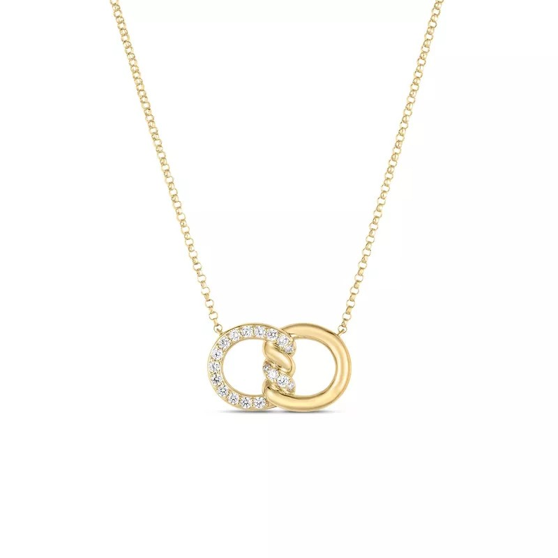 Roberto Coin 18K Yellow Gold Cialoma Knot Necklace