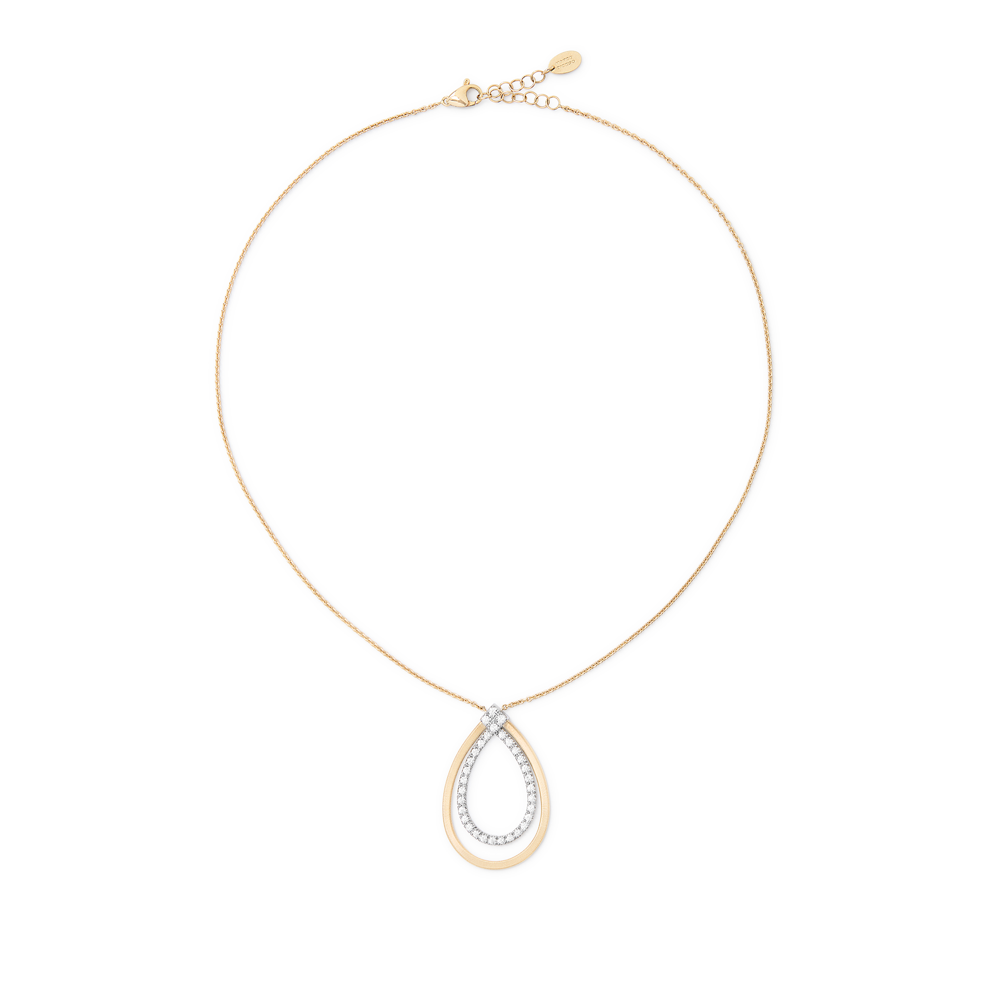 Marco Bicego 18K Two-Tone Masai Diamond Pendant