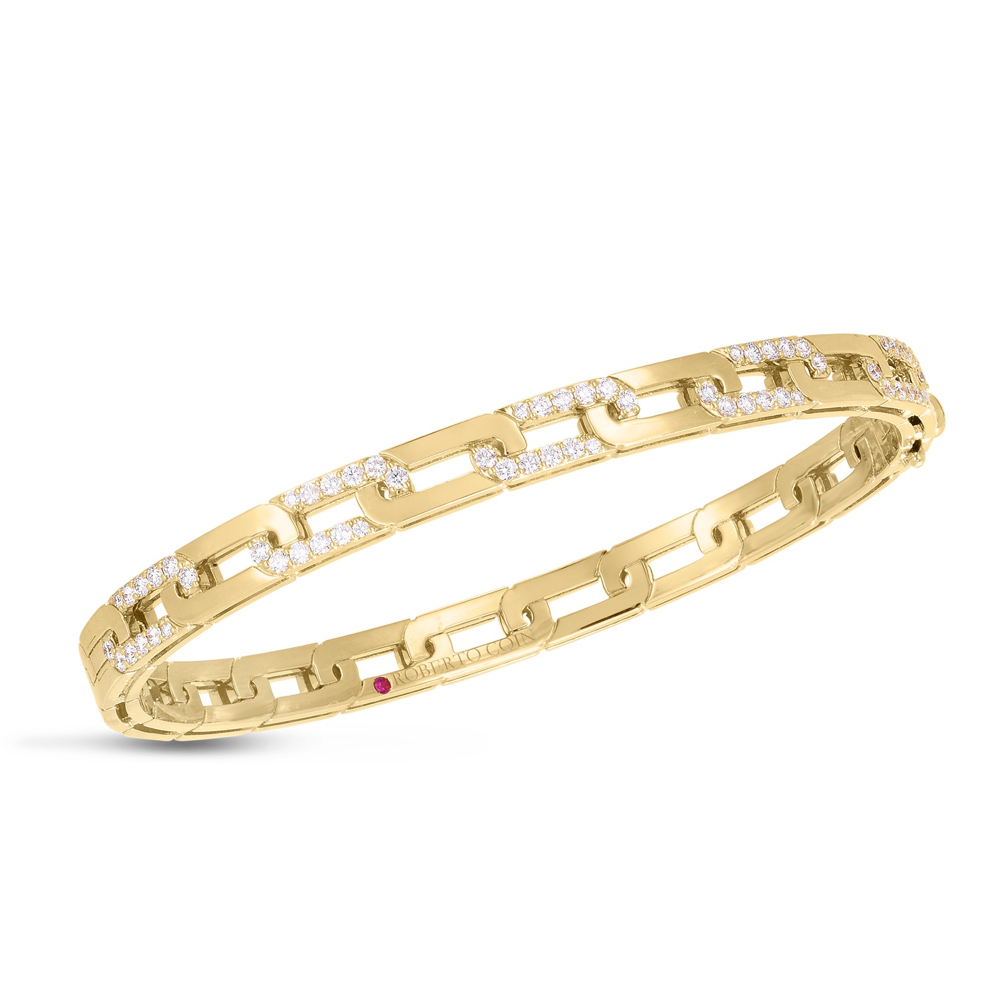 Roberto Coin 18K Yellow Gold Navarra Chain-Style Bangle