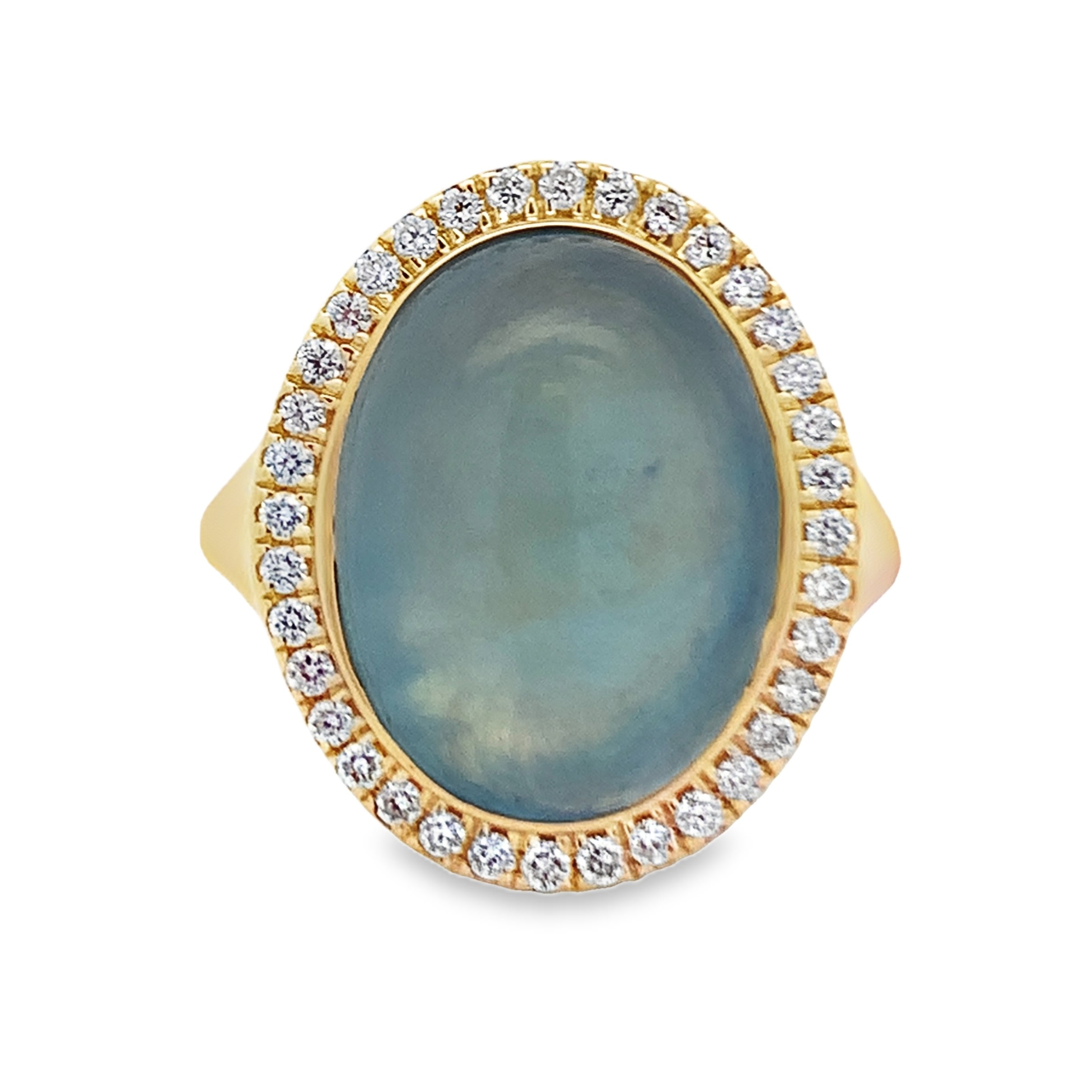 Rudolf Friedmann 14K Yellow Gold Aquamarine Ring