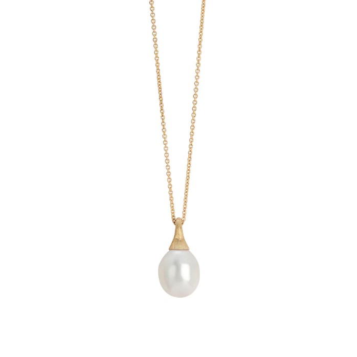 Marco Bicego 18K Yellow Gold Africa Boule Pearl Pendant