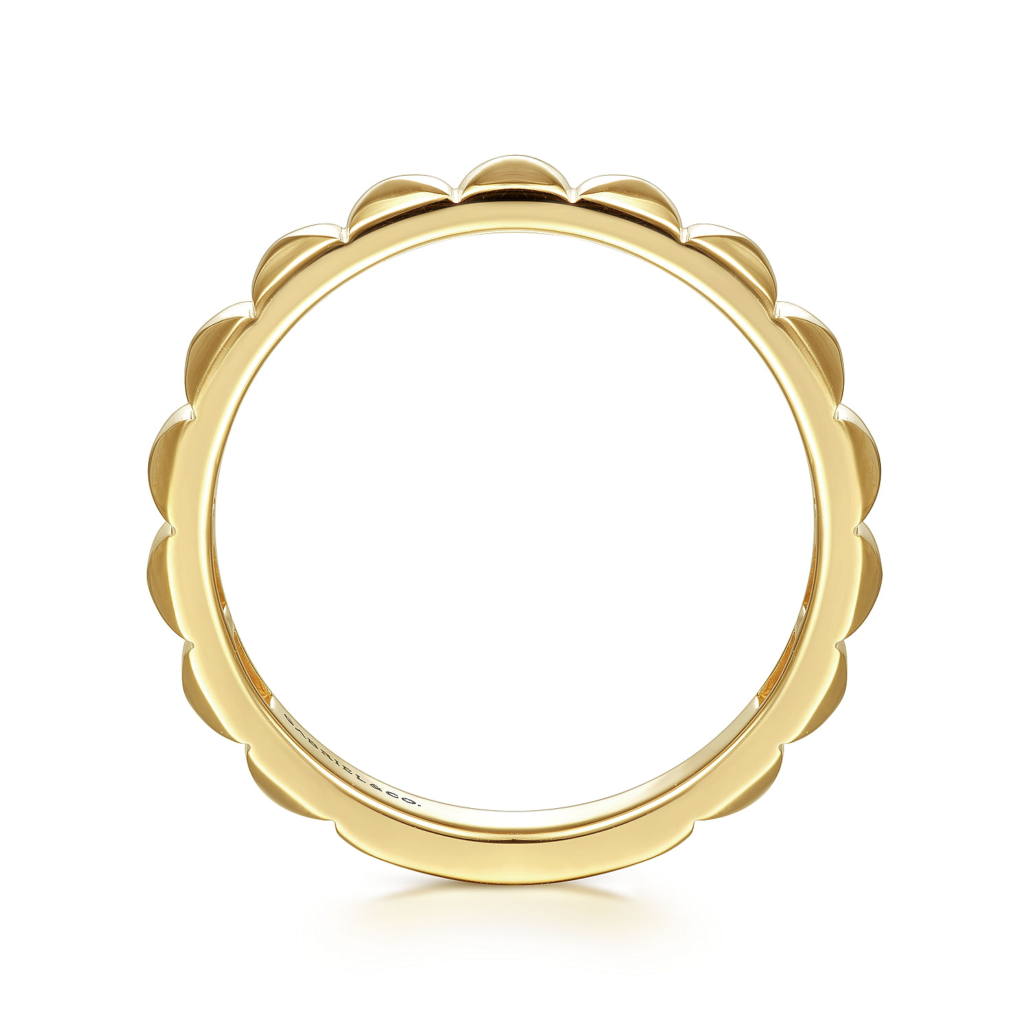 Gabriel & Co. 14K Yellow Gold Geometric Ring