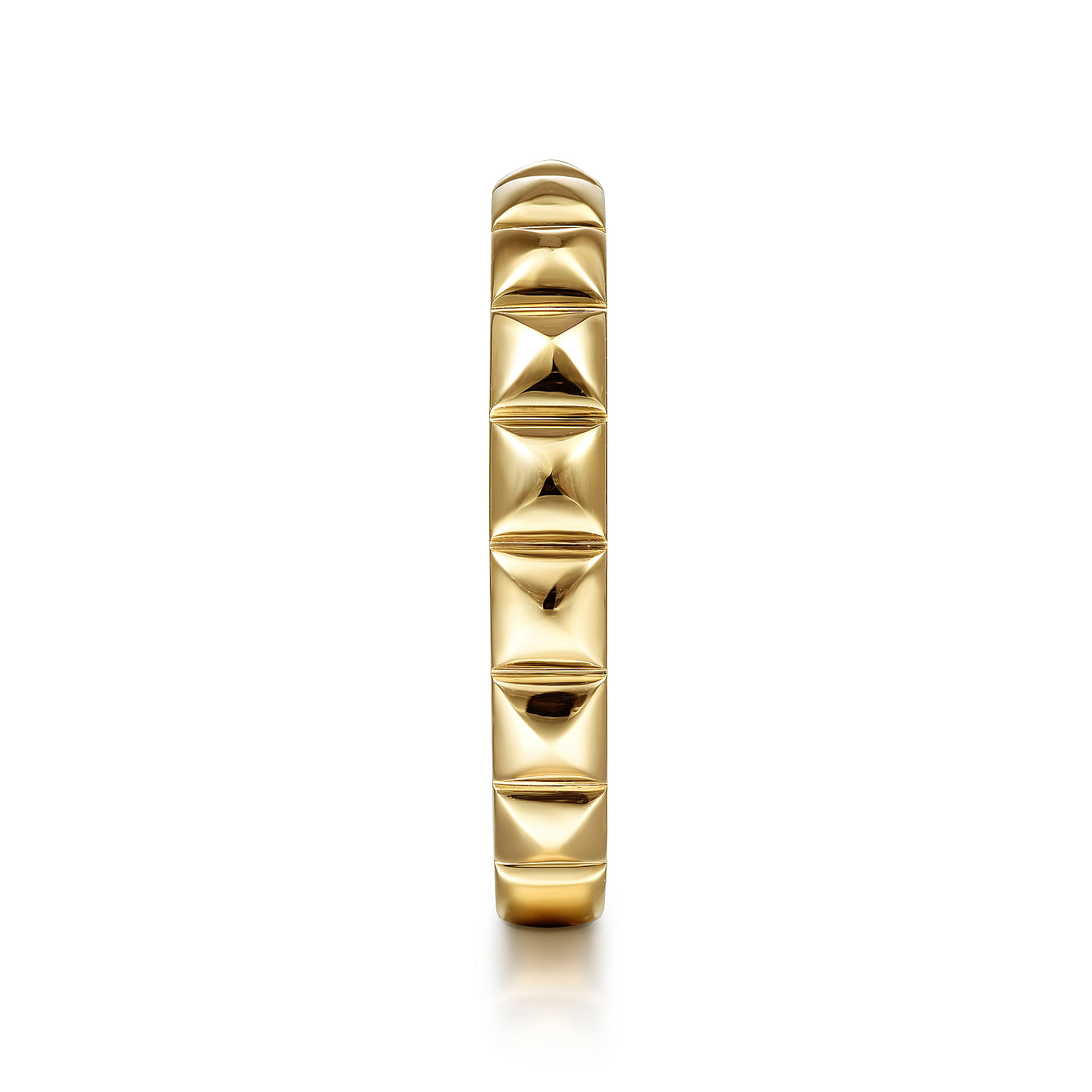 Gabriel & Co. 14K Yellow Gold Geometric Ring