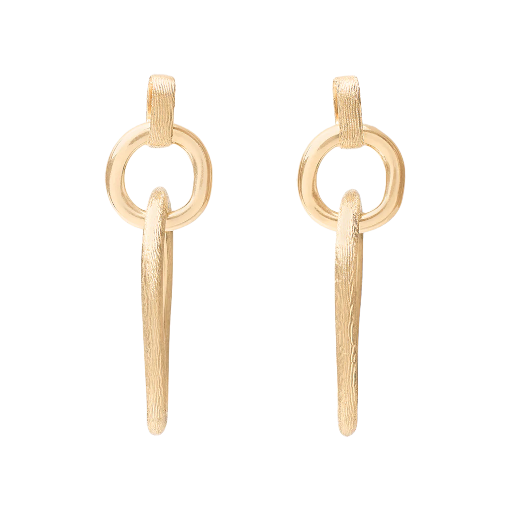 Marco Bicego 18K Yellow Gold Jaipur Link Drop Earrings