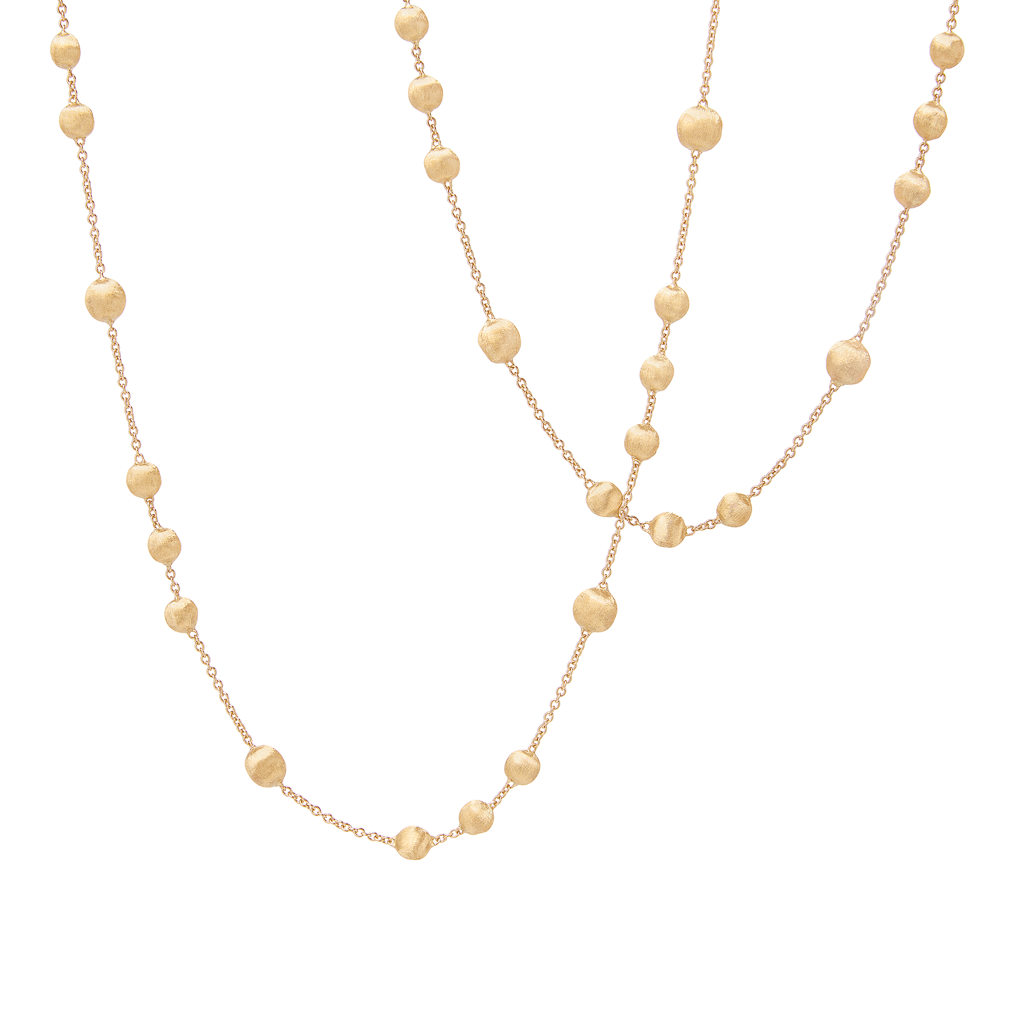 Marco Bicego 18K Yellow Gold Africa Bead Strand Necklace