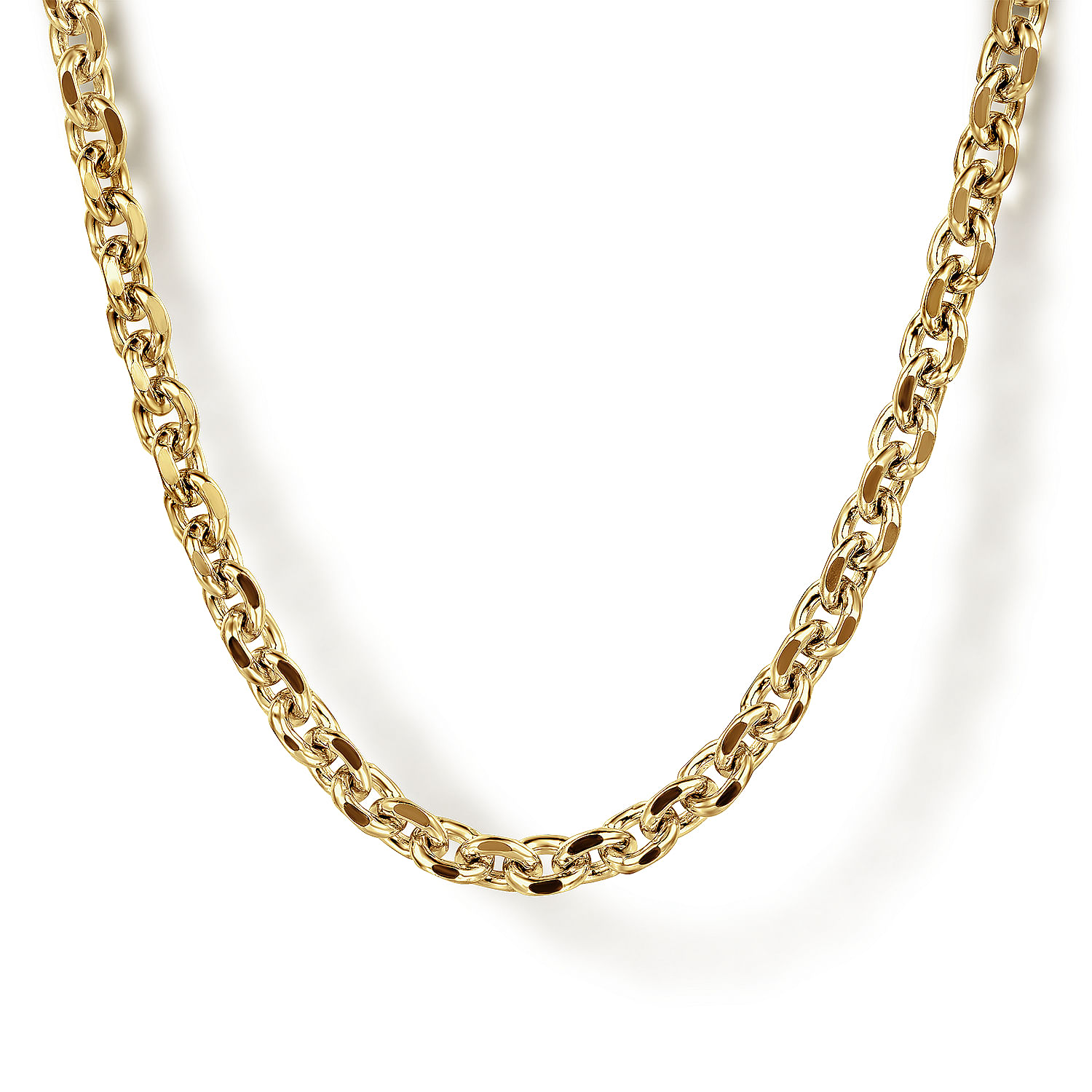 Gabriel & Co 14K Yellow Gold 22 Link Chain