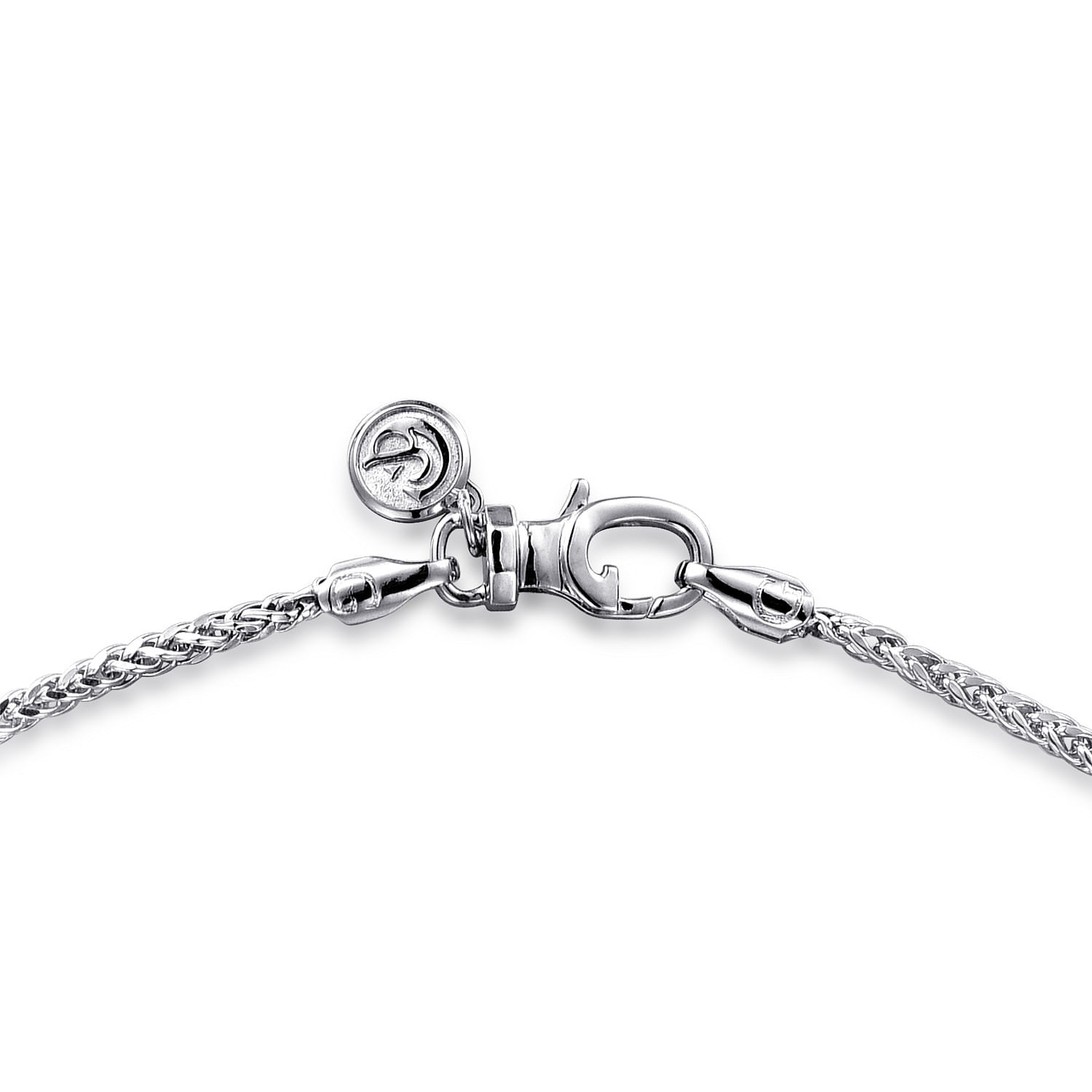 Gabriel & Co. 14K White Gold 20 Wheat Chain