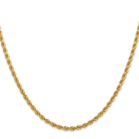 14K Yellow Gold Rope Chain