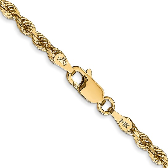 14K Yellow Gold Quadruple Rope Chain