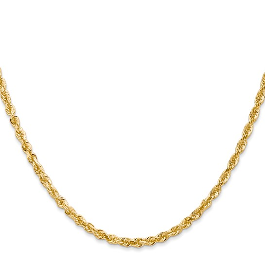 14K Yellow Gold Quadruple Rope Chain