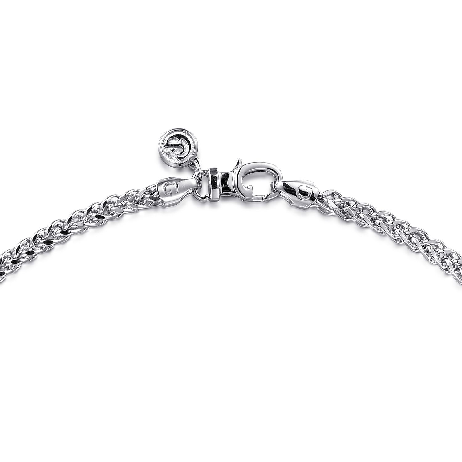 Gabriel & Co. 14K White Gold Wheat Chain