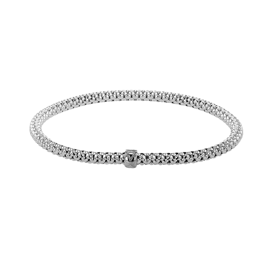 Simon G. 18K White Gold Stretch Bracelet