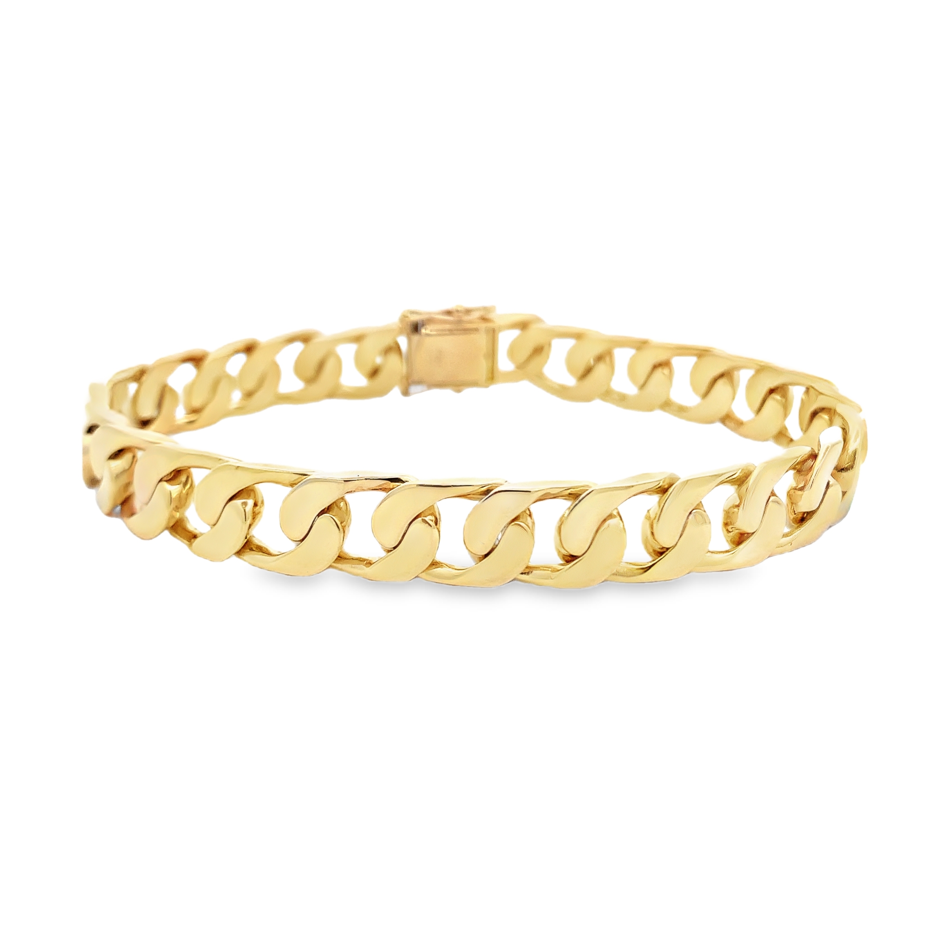 18K Yellow Gold Curb Bracelet