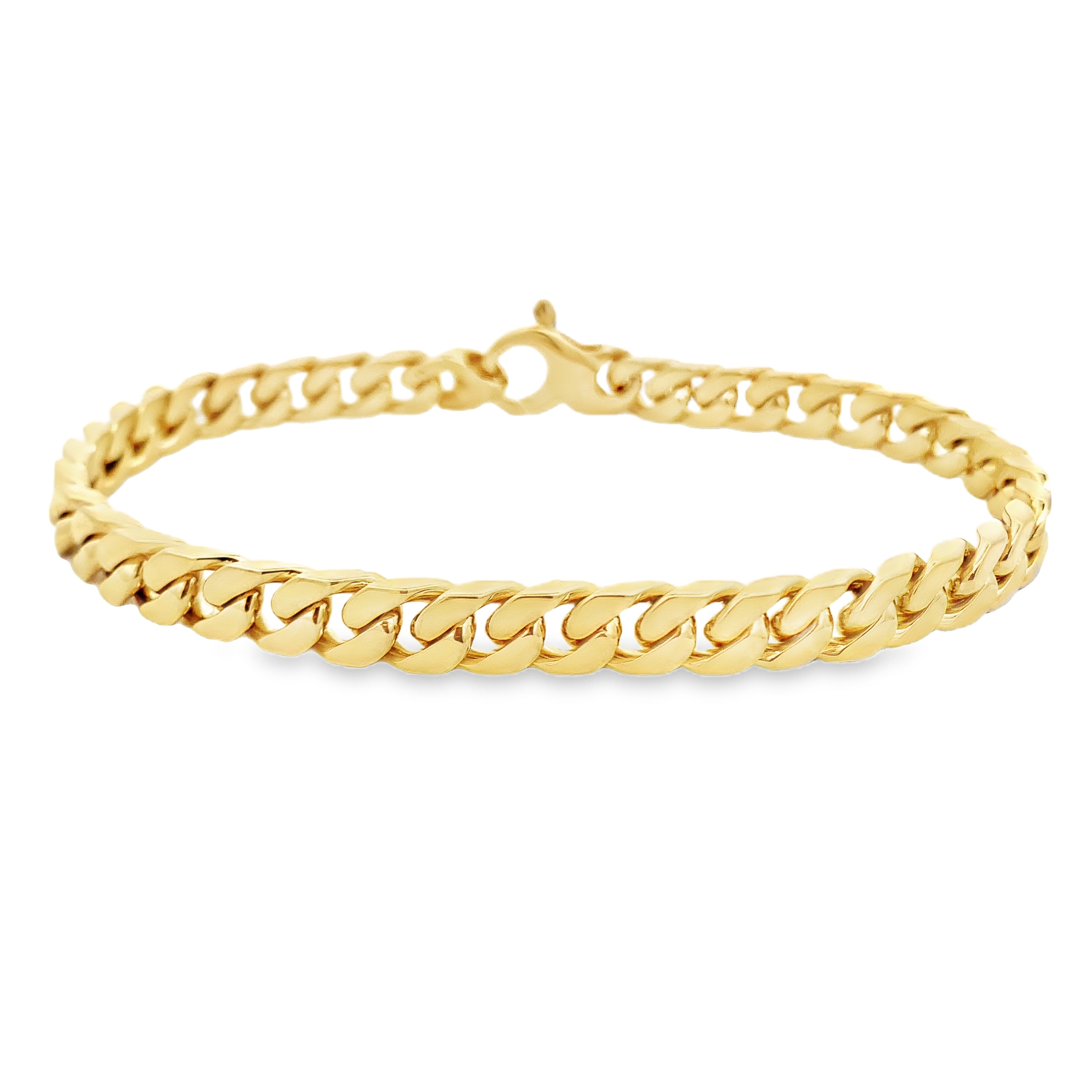 18K Yellow Gold Chain Bracelet