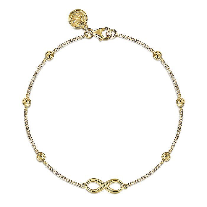 Gabriel & Co. 14K Yellow Gold Infinity Bracelet