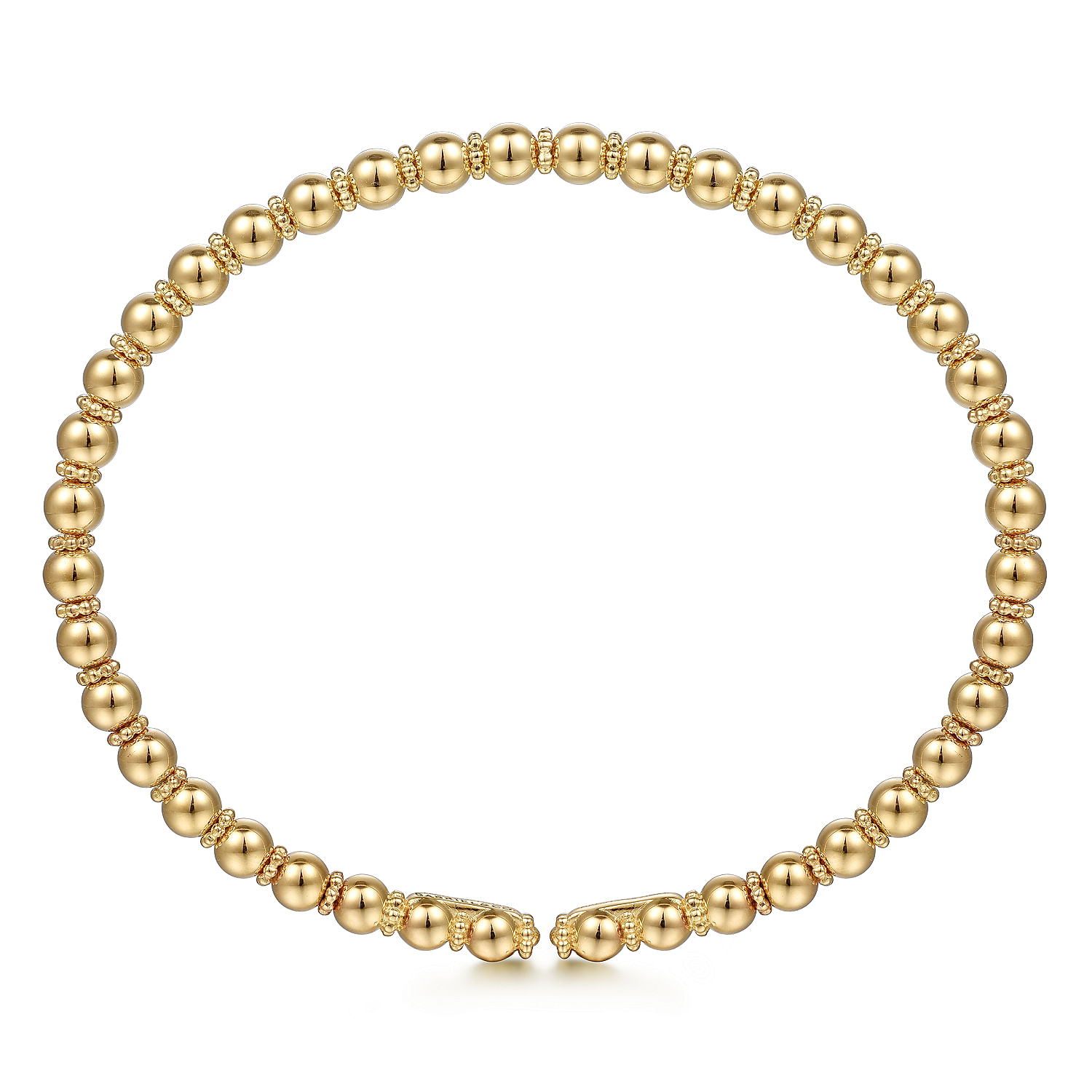 Gabriel & Co. 14K Yellow Gold Bujukan Bangle