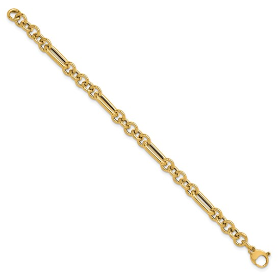 14K Yellow Gold Link Bracelet